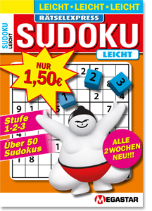 Megastar Rätselexpress Sudoku leicht