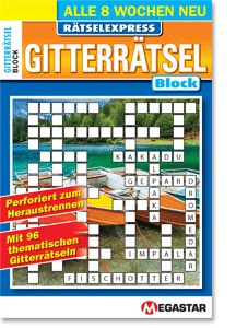 Megastar Rätselexpress Gitterrätsel Block
