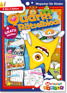 Megastar Junior Quarks Rätselblock