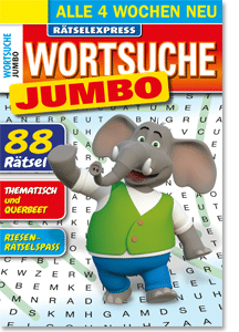 Megastar Rätselexpress Wortsuche Jumbo