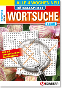 Megastar Rätselexpress Wortsuche Spaß