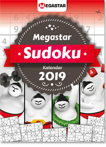 Megastar Sudoku Kalender 2019